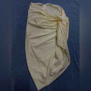 Baobab sarong mini skirt gold size S